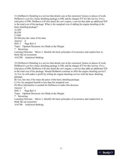 Test Bank for Essentials of Economics, 7th Edition - Page 13 preview image