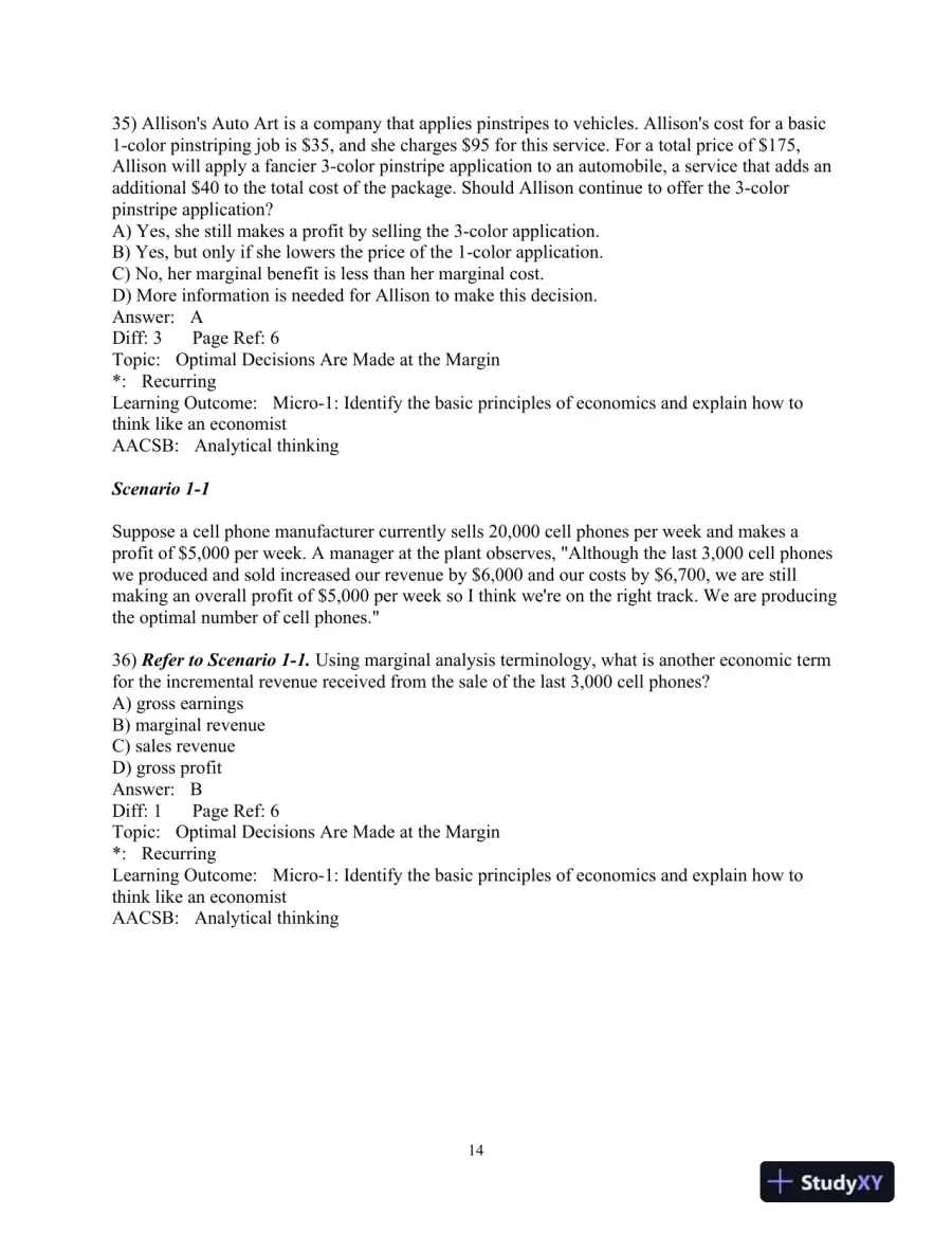 Test Bank for Essentials of Economics, 7th Edition, page 15