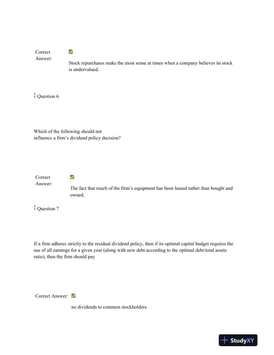 Dividend Policies, Capital Structure, and Financial Decision-Making: A Comprehensive Analysis, page 4