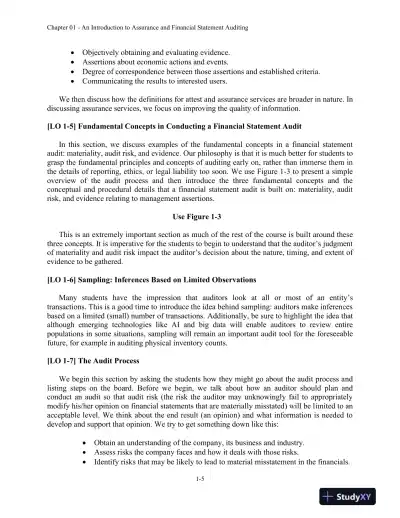 Lecture Notes for Auditing and Assurance Services: A Systematic Approach, 11th Edition - Page 6 preview image