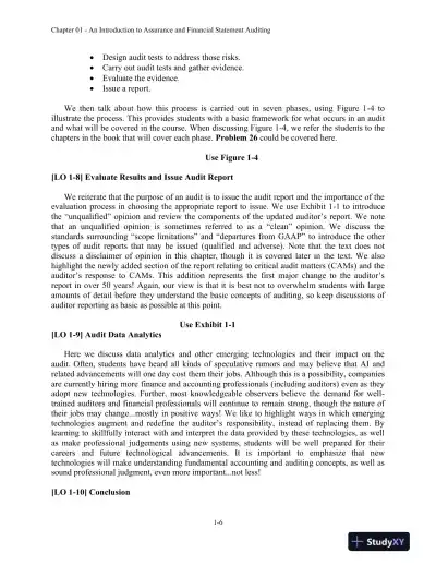 Lecture Notes for Auditing and Assurance Services: A Systematic Approach, 11th Edition - Page 7 preview image