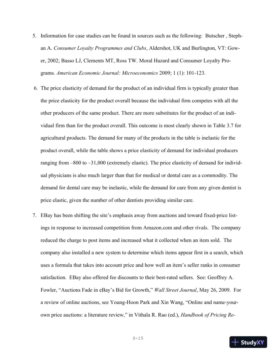 Solution Manual for Economics for Managers, 3rd Edition, page 16