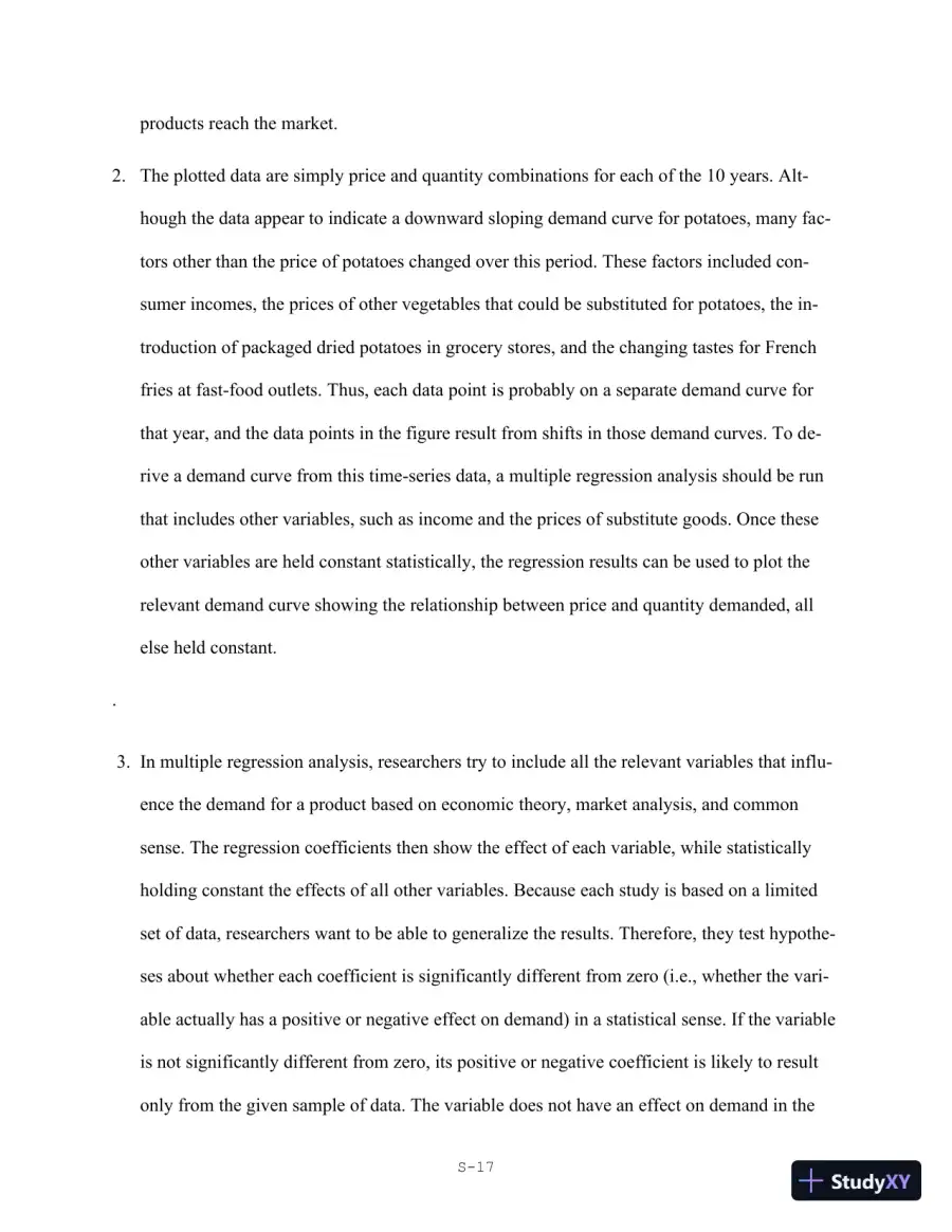 Solution Manual for Economics for Managers, 3rd Edition, page 18