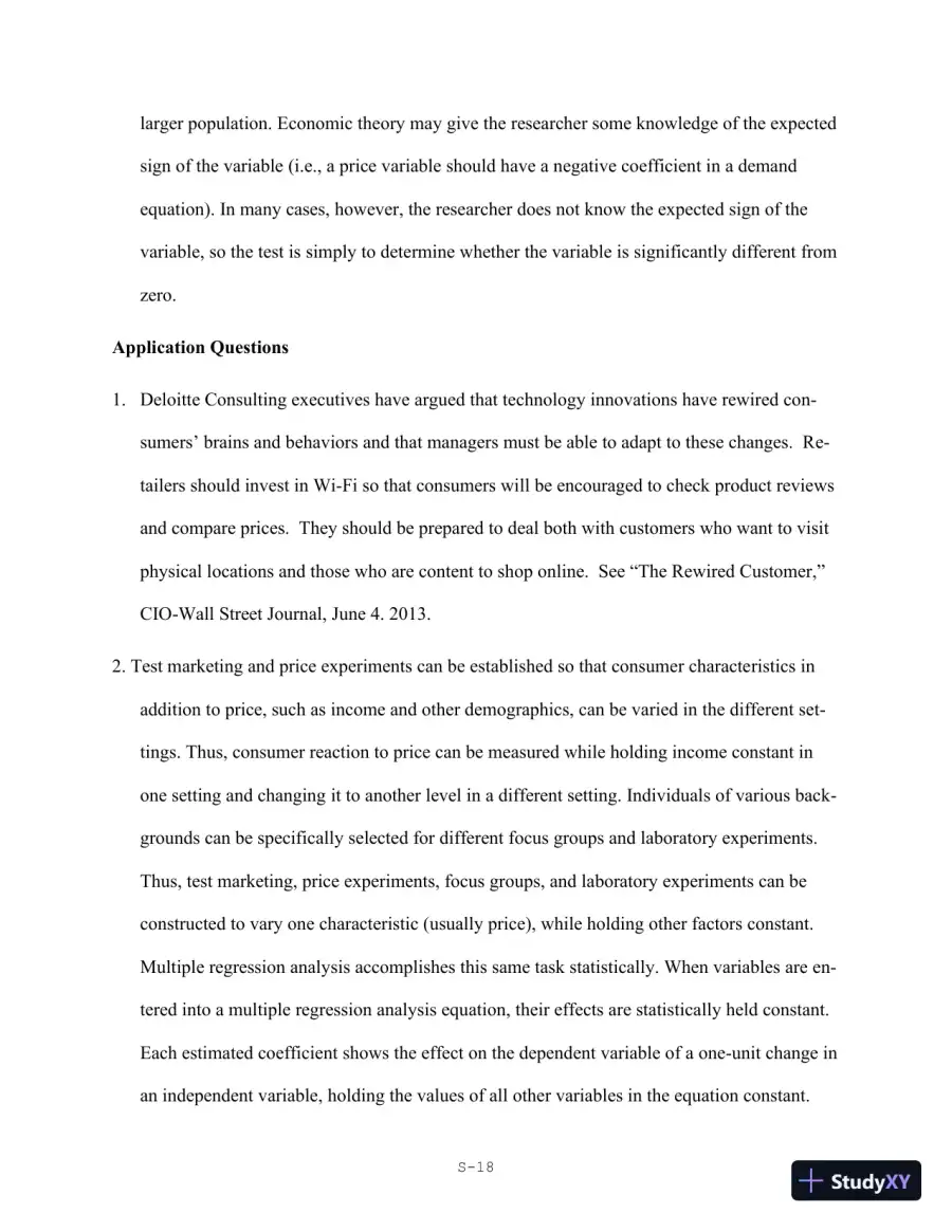 Solution Manual for Economics for Managers, 3rd Edition, page 19