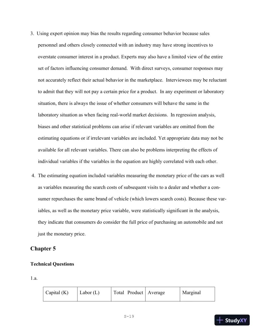 Solution Manual for Economics for Managers, 3rd Edition, page 20