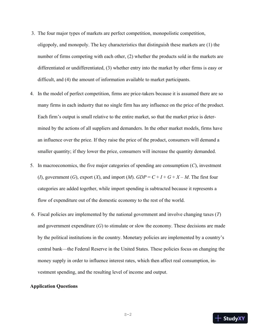 Solution Manual for Economics for Managers, 3rd Edition, page 3