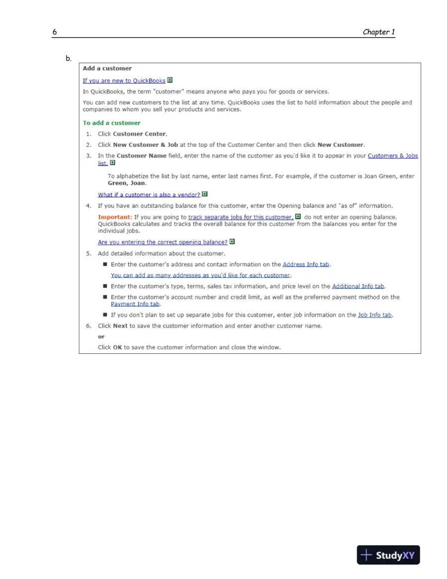 Using QuickBooks Accountant 2015 for Accounting (with QuickBooks CD-ROM) , 14th Edition Solution Manual, page 7