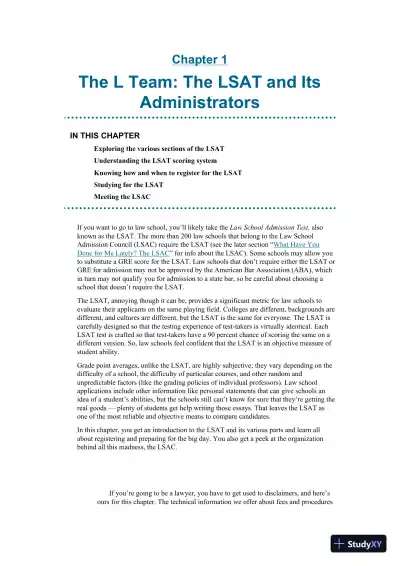 LSAT for Dummies (2021) - Page 17 preview image