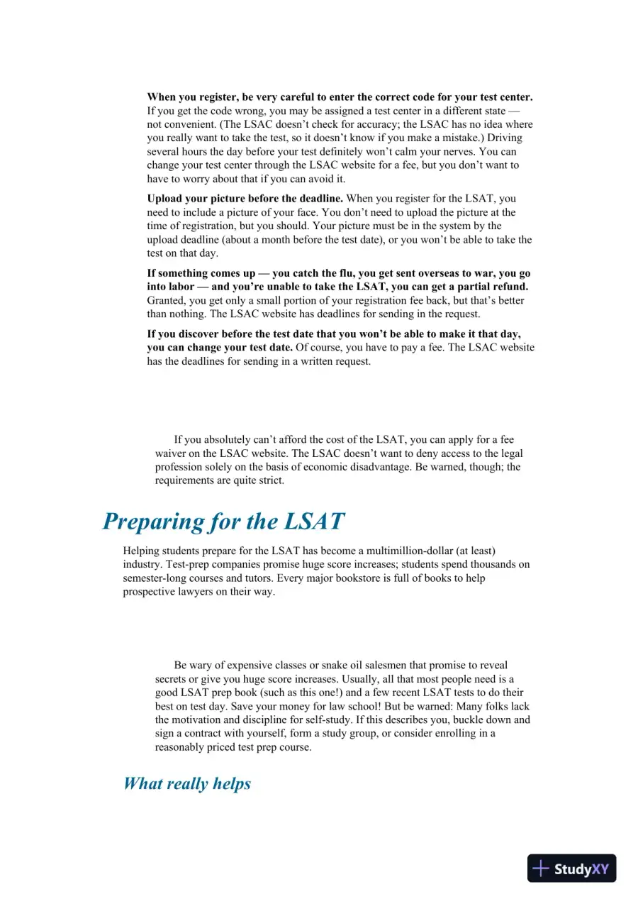 LSAT for Dummies (2021), page 23