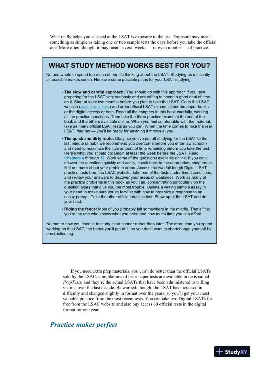 LSAT for Dummies (2021), page 24