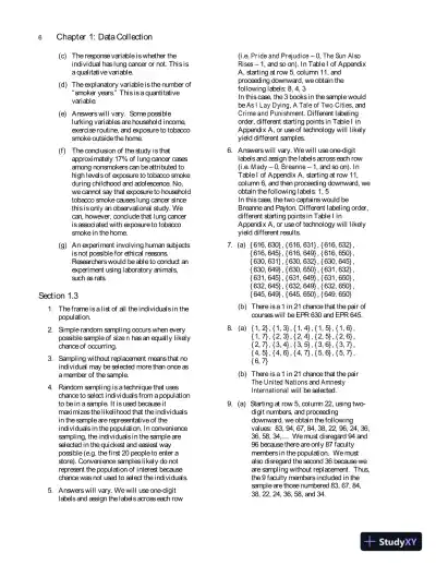 Solution Manual for Fundamentals of Statistics, 5th Edition - Page 10 preview image