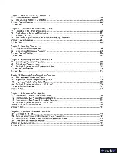 Solution Manual for Fundamentals of Statistics, 5th Edition - Page 4 preview image