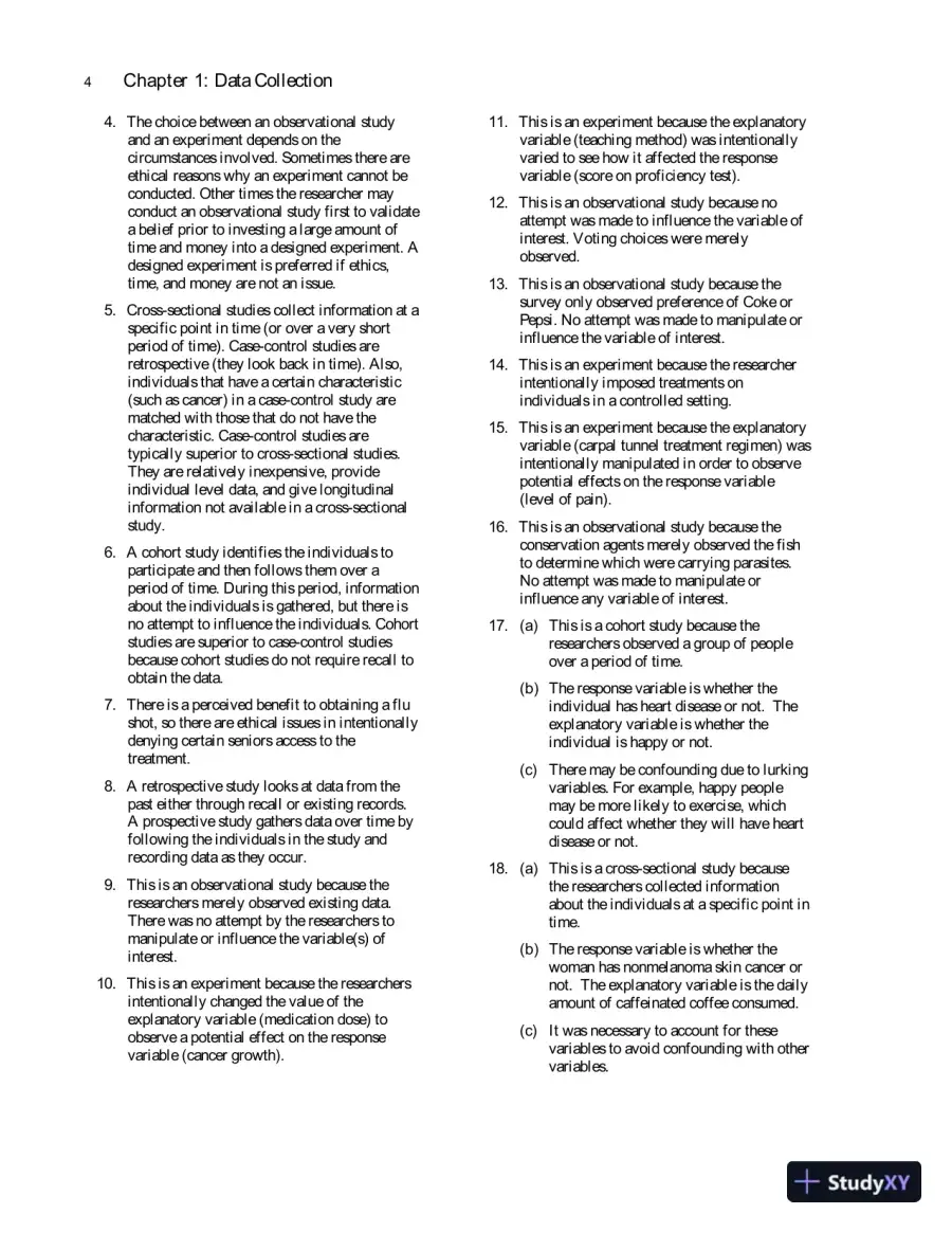 Solution Manual for Fundamentals of Statistics, 5th Edition, page 8