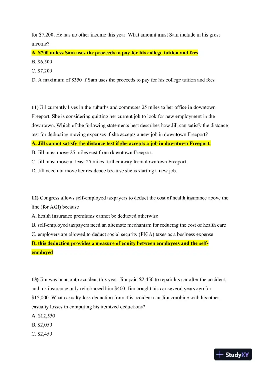 ACC 547 Final Exam MCQ, page 4
