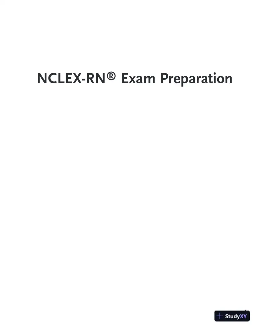 Saunders Comprehensive Review for the NCLEX-RN® Examination (2022), page 20