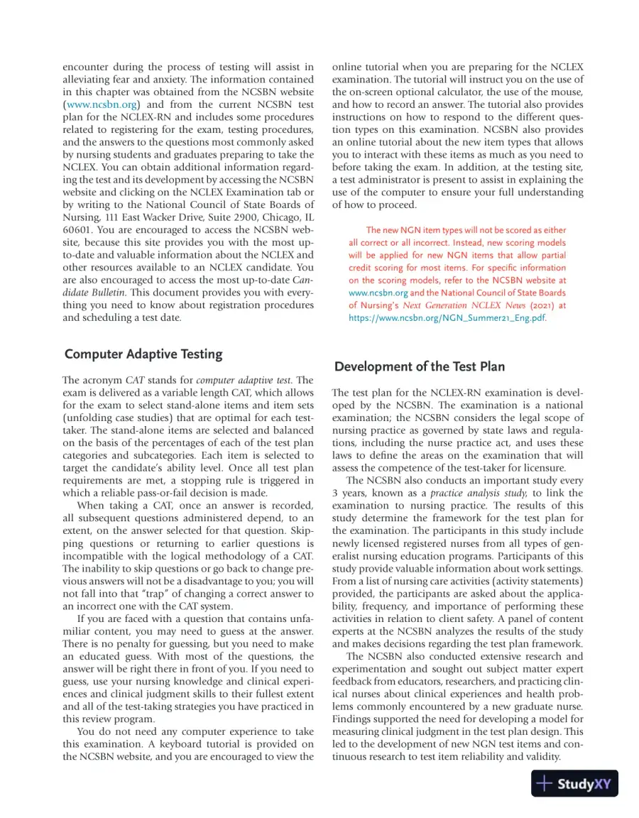 Saunders Comprehensive Review for the NCLEX-RN® Examination (2022), page 23