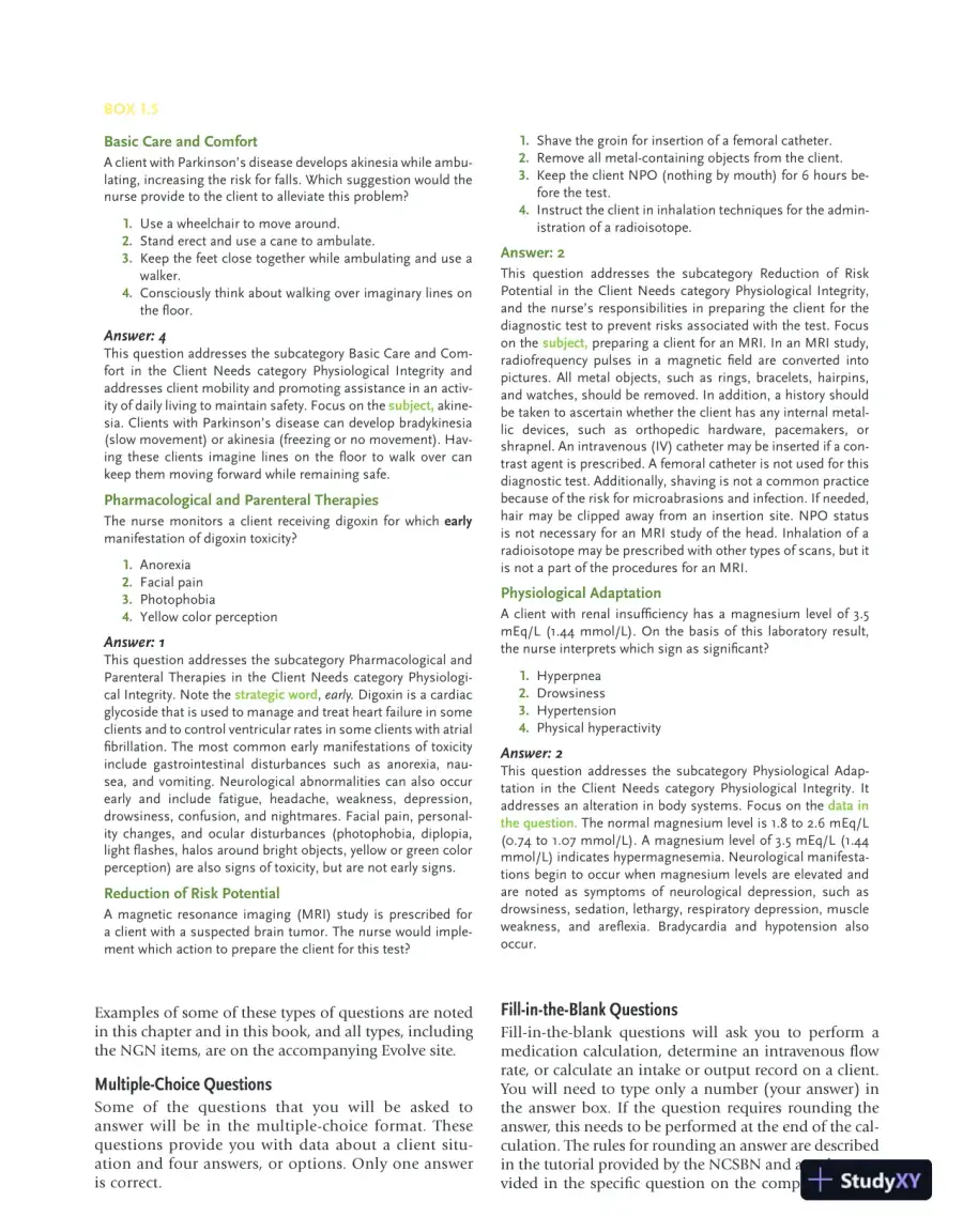 Saunders Comprehensive Review for the NCLEX-RN® Examination (2022), page 27