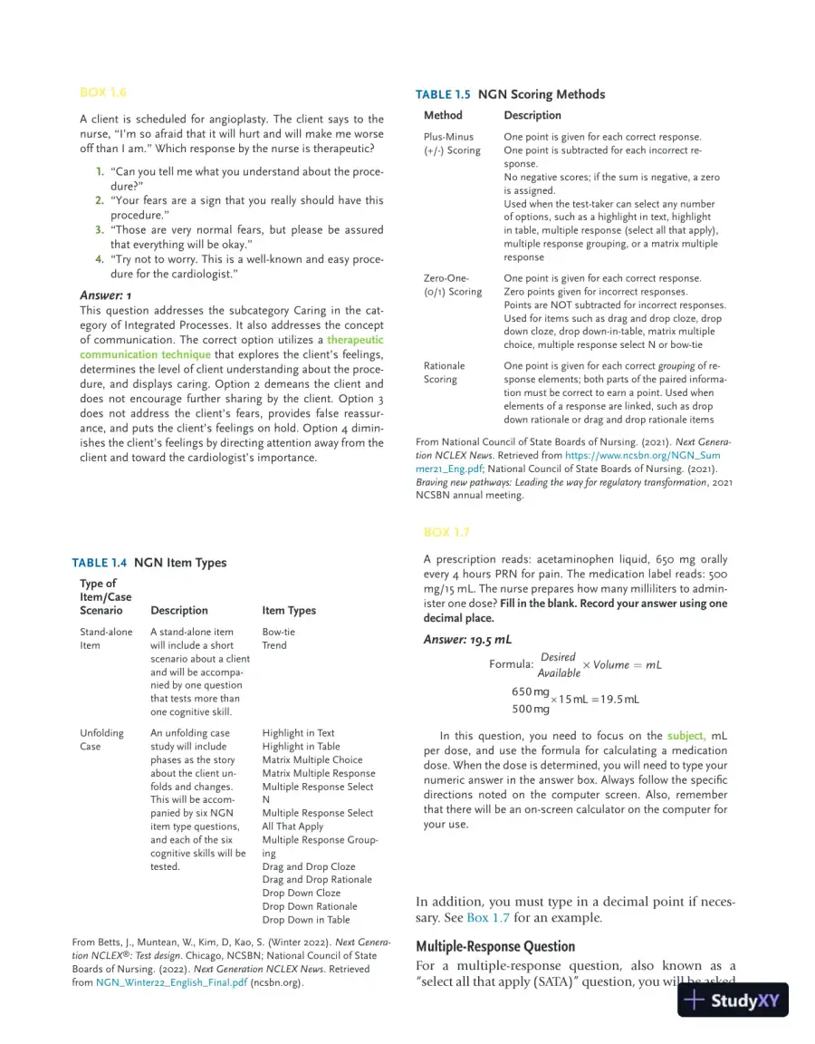 Saunders Comprehensive Review for the NCLEX-RN® Examination (2022), page 28