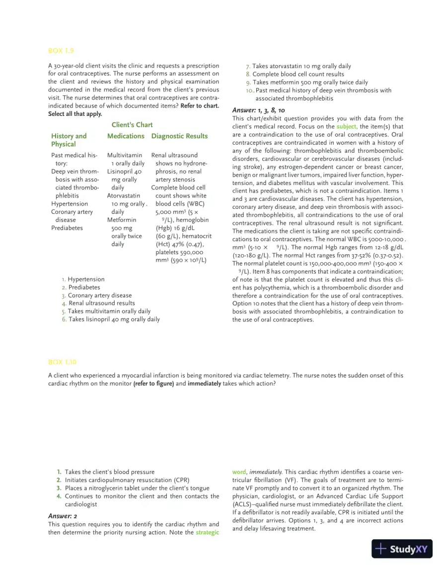Saunders Comprehensive Review for the NCLEX-RN® Examination (2022), page 31