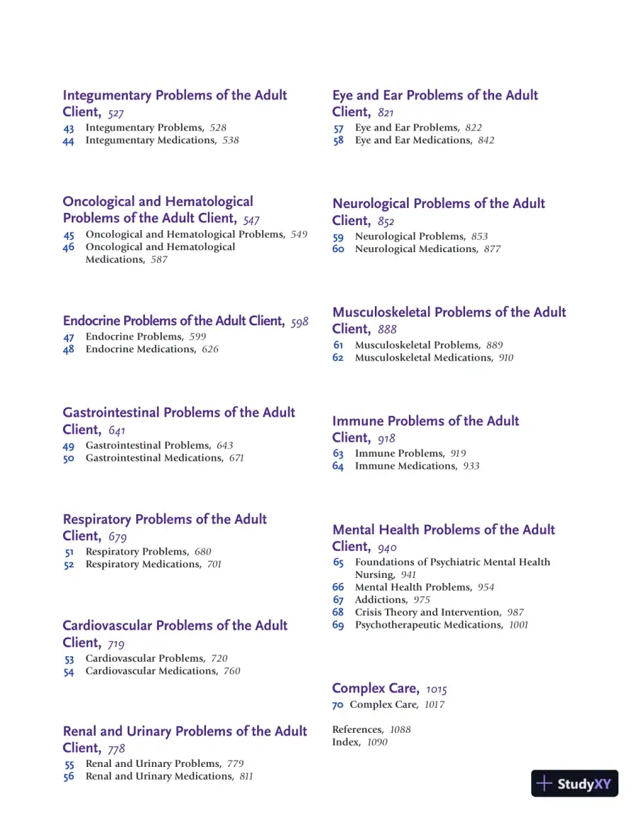 Saunders Comprehensive Review for the NCLEX-RN® Examination (2022), page 7