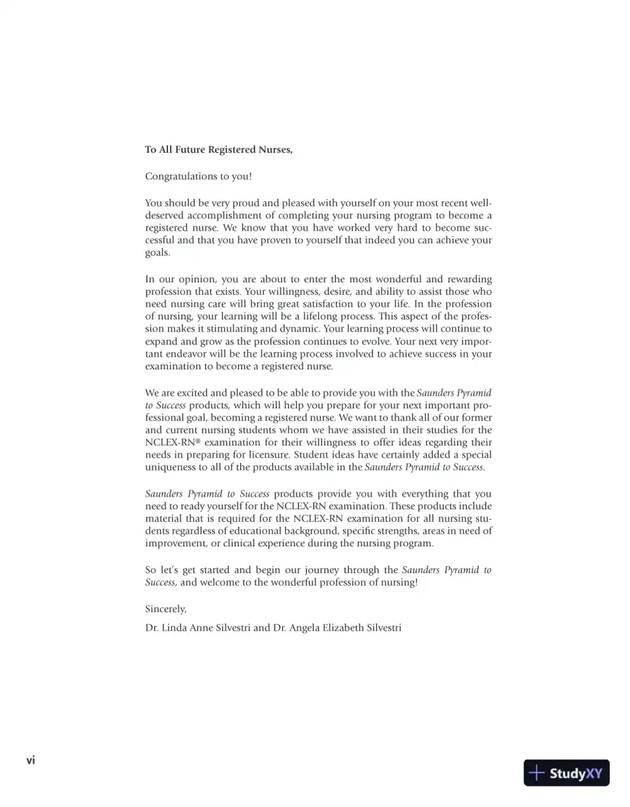Saunders Comprehensive Review for the NCLEX-RN® Examination (2022), page 9