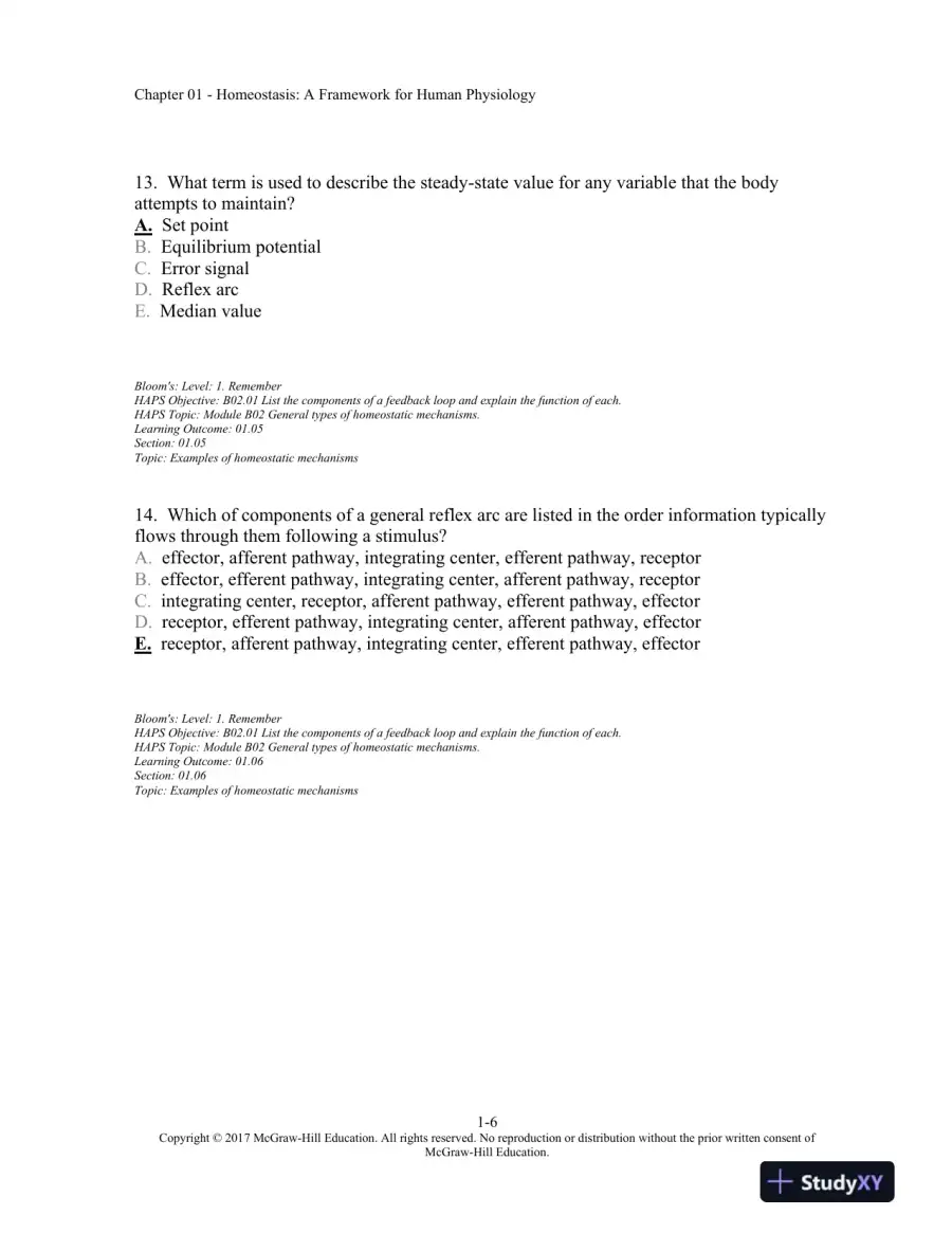 Vander's Human Physiology 14th Edition Test Bank, page 7
