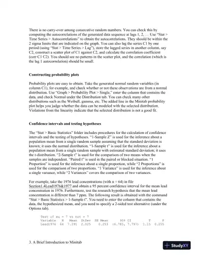 Solution Manual For Applied Statistics For Engineers And Physical Scientists, Coursesmart Etextbook, 3rd Edition - Page 11 preview image