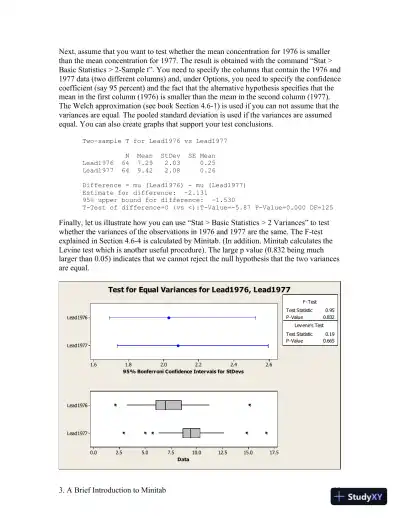 Solution Manual For Applied Statistics For Engineers And Physical Scientists, Coursesmart Etextbook, 3rd Edition - Page 12 preview image
