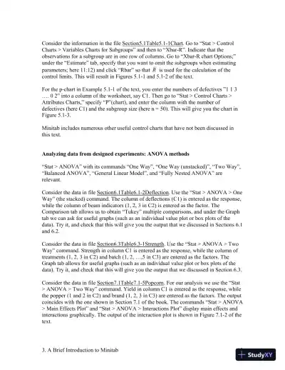 Solution Manual For Applied Statistics For Engineers And Physical Scientists, Coursesmart Etextbook, 3rd Edition - Page 14 preview image