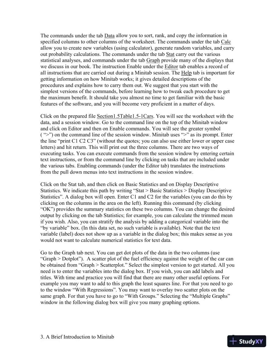 Solution Manual For Applied Statistics For Engineers And Physical Scientists, Coursesmart Etextbook, 3rd Edition, page 8