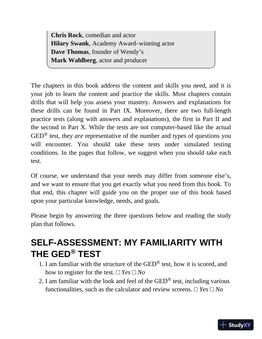 Princeton Review GED Test Prep, 2023: 2 Practice Tests + Review and Techniques (2022), page 17