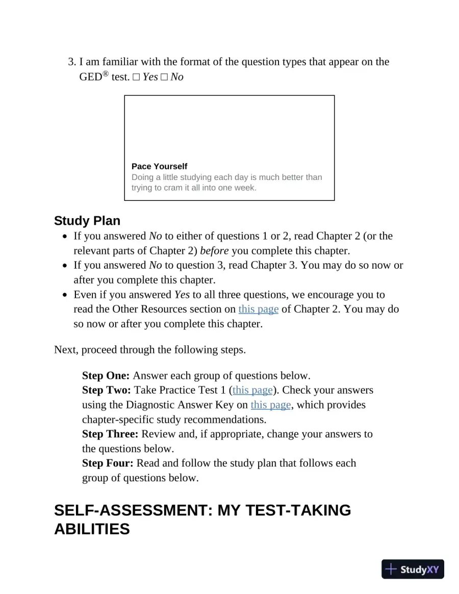Princeton Review GED Test Prep, 2023: 2 Practice Tests + Review and Techniques (2022), page 18