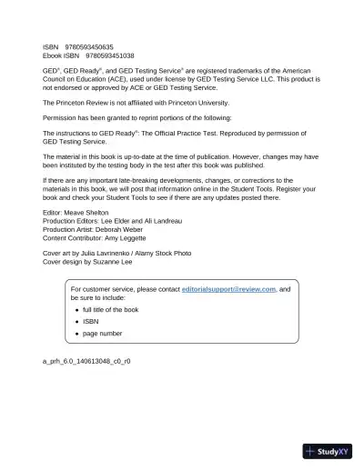 Princeton Review GED Test Prep, 2023: 2 Practice Tests + Review and Techniques (2022) - Page 5 preview image