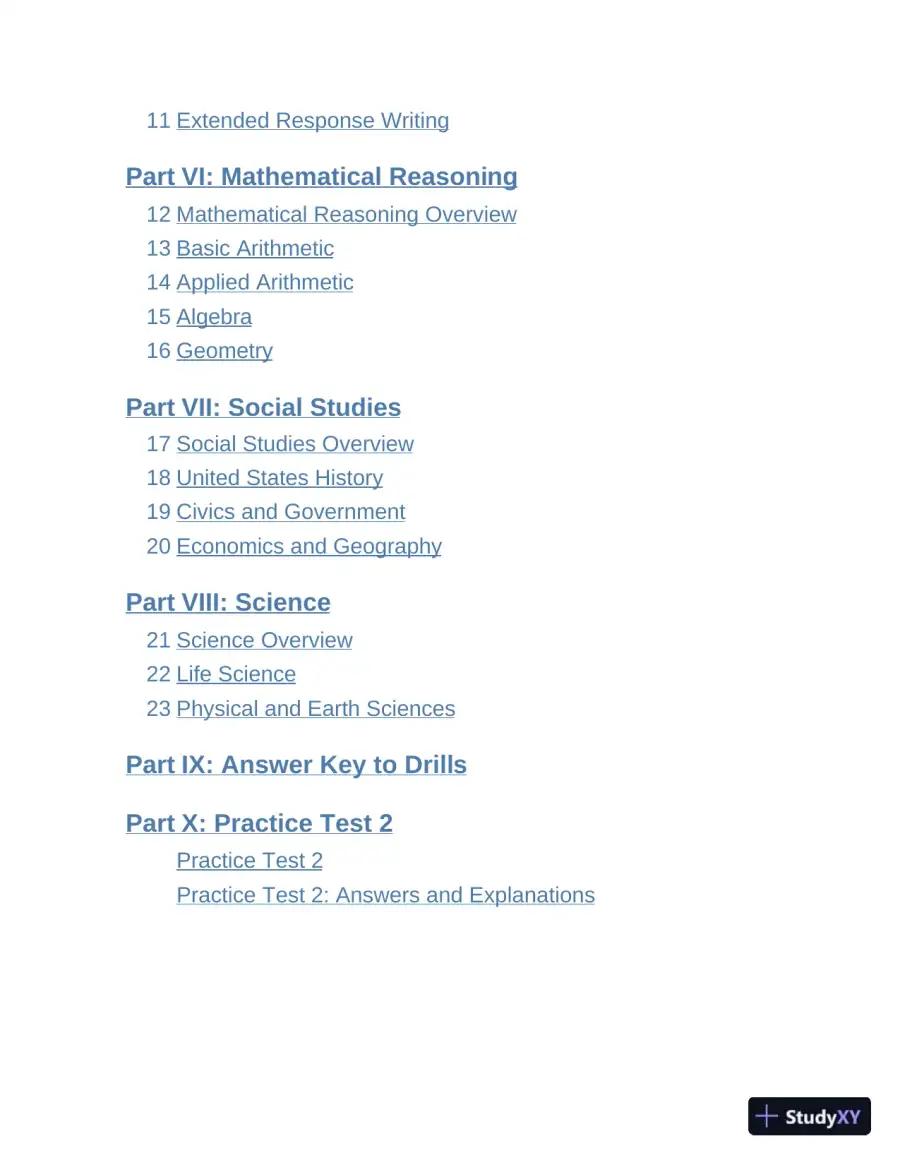 Princeton Review GED Test Prep, 2023: 2 Practice Tests + Review and Techniques (2022), page 8