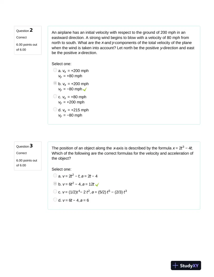 2023 PHY250 Physics Graded Exam With Answers (25 Solved Questions), page 3