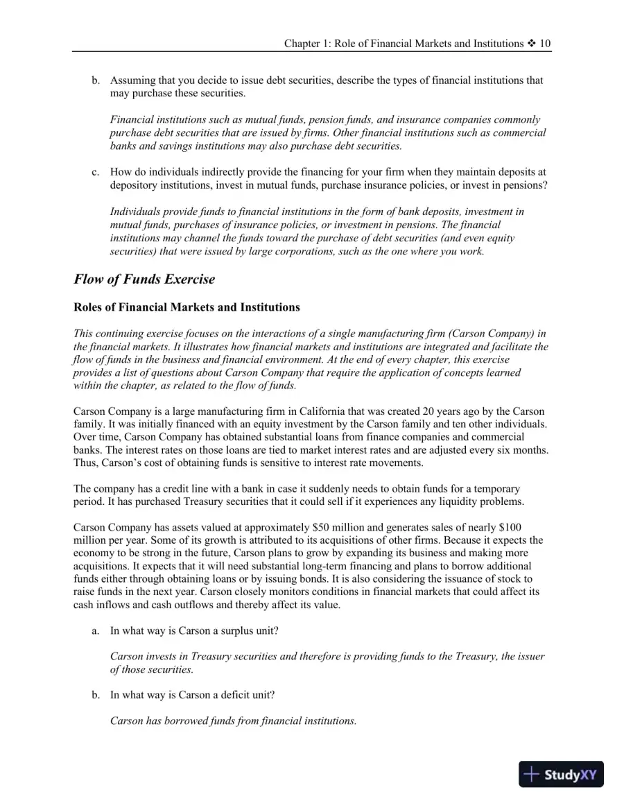 Solution Manual for Financial Markets and Institutions, 13th Edition, page 11