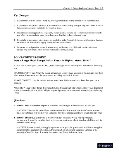 Solution Manual for Financial Markets and Institutions, 13th Edition - Page 14 preview image