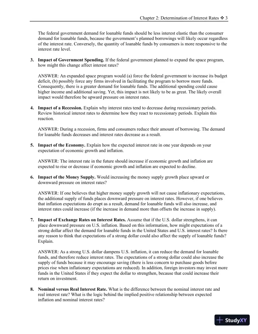 Solution Manual for Financial Markets and Institutions, 13th Edition, page 15