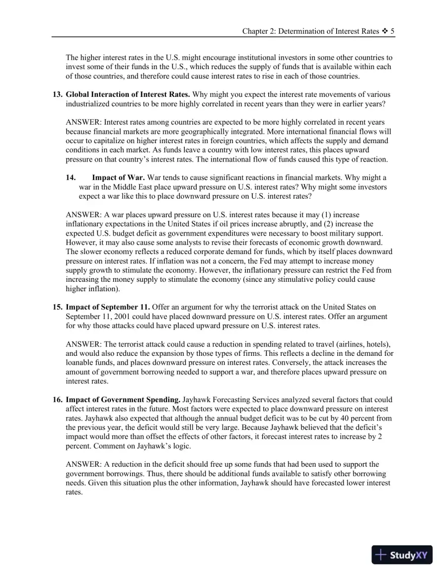 Solution Manual for Financial Markets and Institutions, 13th Edition, page 17