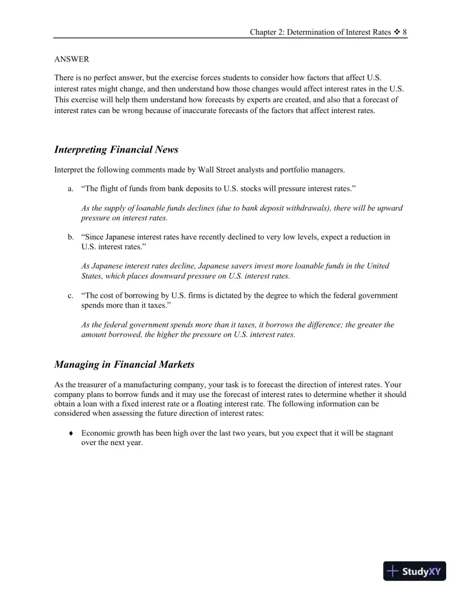 Solution Manual for Financial Markets and Institutions, 13th Edition, page 20