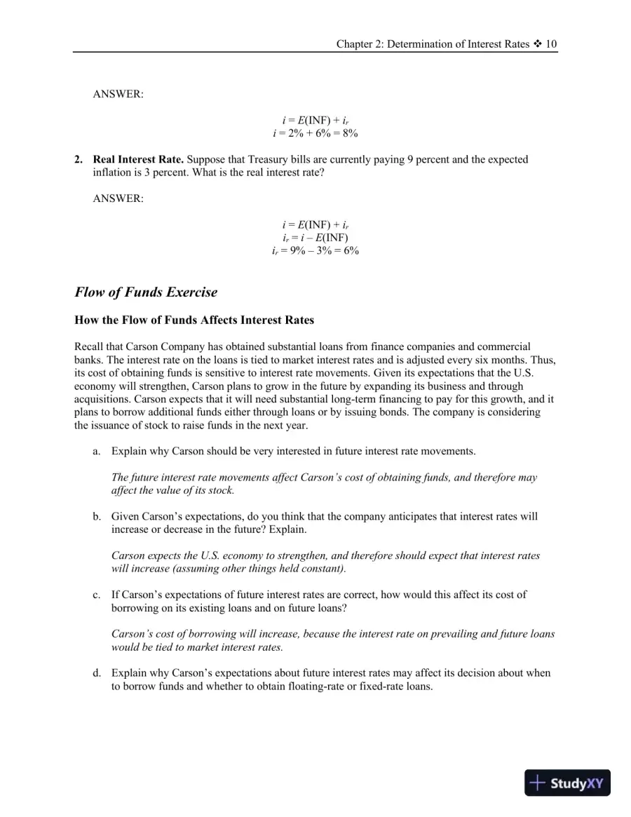 Solution Manual for Financial Markets and Institutions, 13th Edition, page 22