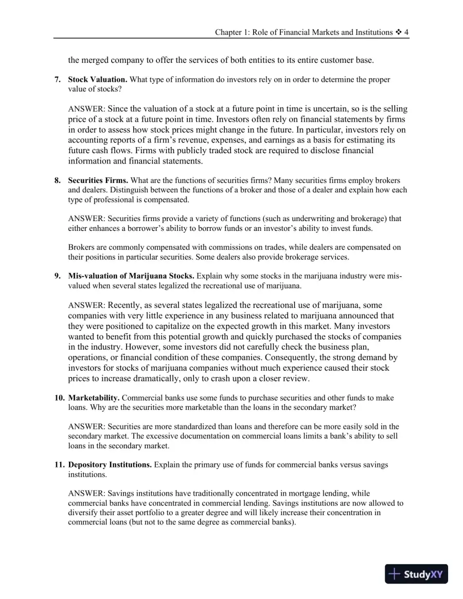 Solution Manual for Financial Markets and Institutions, 13th Edition, page 5