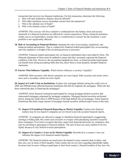 Solution Manual for Financial Markets and Institutions, 13th Edition - Page 7 preview image