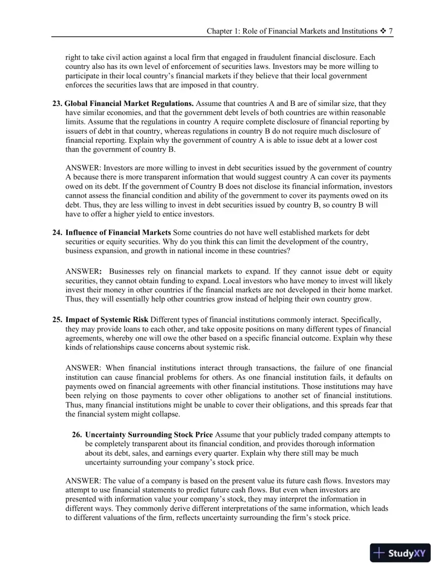 Solution Manual for Financial Markets and Institutions, 13th Edition, page 8