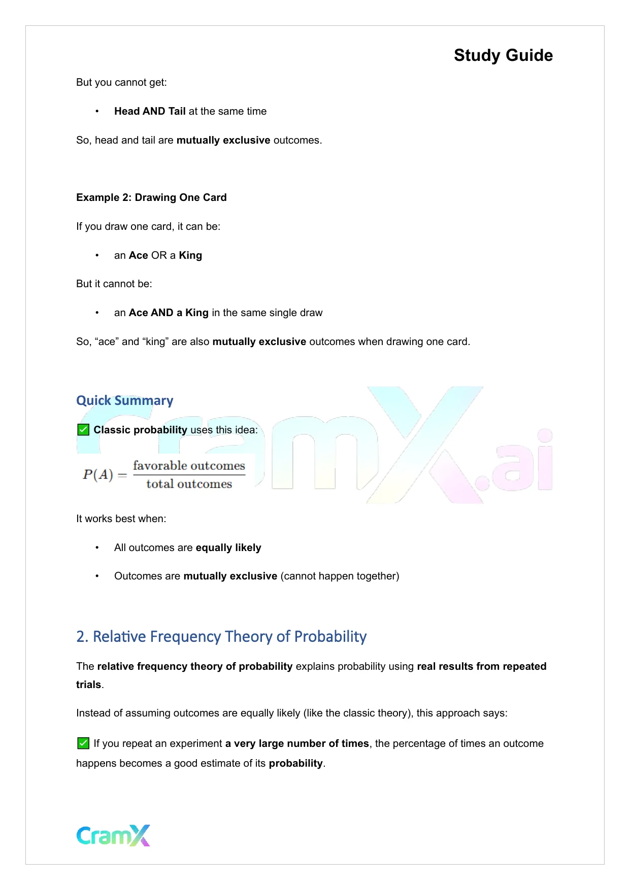Statistics - Probability - Page 3 preview image