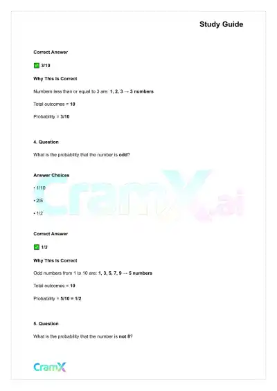 Statistics - Probability - Page 9 preview image