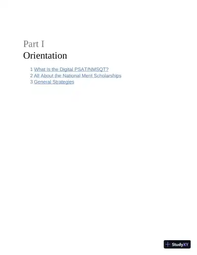Princeton Review PSAT/NMSQT Prep, 2023-2024 : 2 Practice Tests + Review for the NEW Digital PSAT (2023) - Page 12 preview image