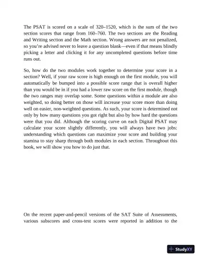 Princeton Review PSAT/NMSQT Prep, 2023-2024 : 2 Practice Tests + Review for the NEW Digital PSAT (2023) - Page 21 preview image