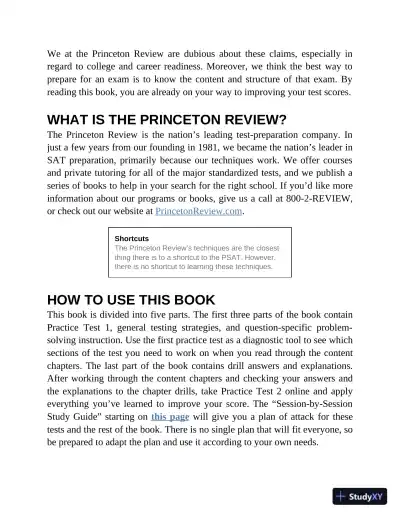 Princeton Review PSAT/NMSQT Prep, 2023-2024 : 2 Practice Tests + Review for the NEW Digital PSAT (2023) - Page 24 preview image