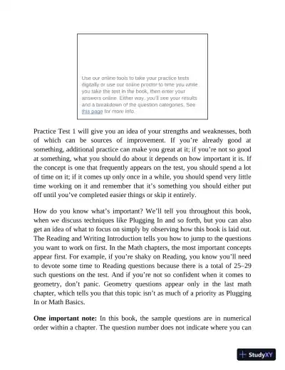 Princeton Review PSAT/NMSQT Prep, 2023-2024 : 2 Practice Tests + Review for the NEW Digital PSAT (2023) - Page 25 preview image